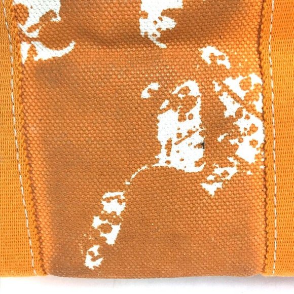 HERMES Hand Bag Bora Bora PM Cheval Spries bag with pouch Tote Bag Canvas Orange - Picture 16 of 16